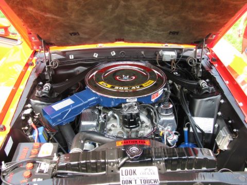 2003 Mercury Marauder - The engine bay of a classic car is viewed from above, showing the air cleaner and various engine components.