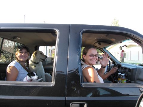 1996 Ford Bronco - Kat, Alice, and Chris