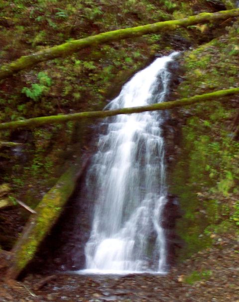 1989 Ford F-150 - Waterfall along highway 6 between Gales Creek and Tillamook at approximately mile post 30, Bates Road.