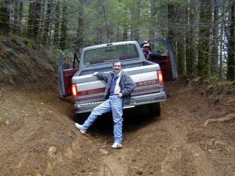 1989 Ford F-150 - This was taken the while exploring Bates road the week before the TSF Shoot 'n Run.