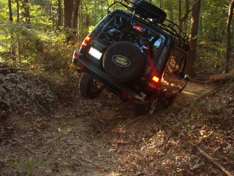 1983 Ford Bronco - Coming down the 'sled' trail, he got pretty crossed up, and the truck tetered enough to make his passenger pucker. The LHR coil also broke…