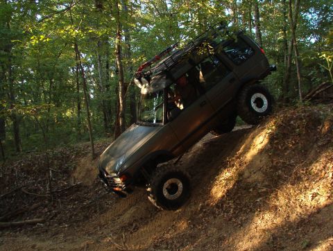 1983 Ford Bronco - Greg B took his time descending the ridge.