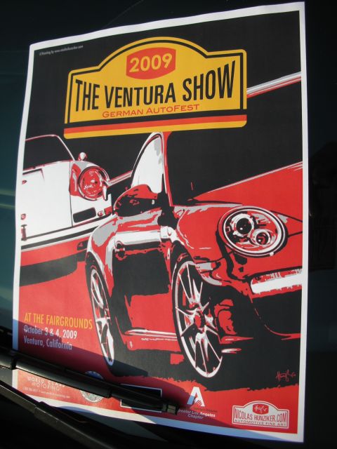 1998 Ford Crown Victoria - Poster advertising The Ventura Show German Autofest held at the fairgrounds in Ventura, California on October 3 & 4, 2009.