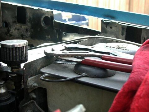 1985 Ford Bronco - Inner fender.