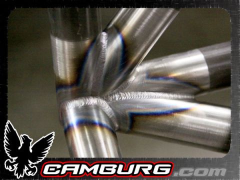 1996 Ford Bronco - This photo shows expertly welded metal tubing, not a 1996 Ford Bronco. The CAMBURG.COM logo is visible.