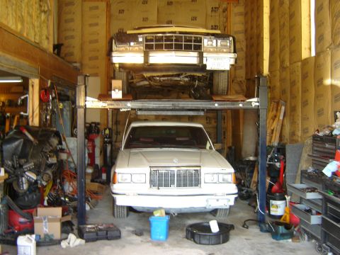 1984 Ford Mustang - here mine on there bunk bed for the night