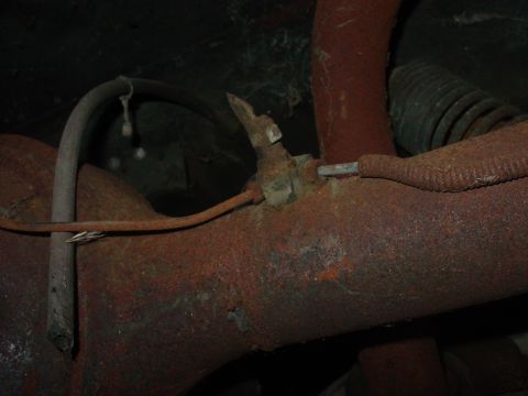 1969 Ford Torino - Rear distribution block
