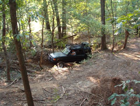 1983 Ford Bronco - After a few points, he got it going uphill.