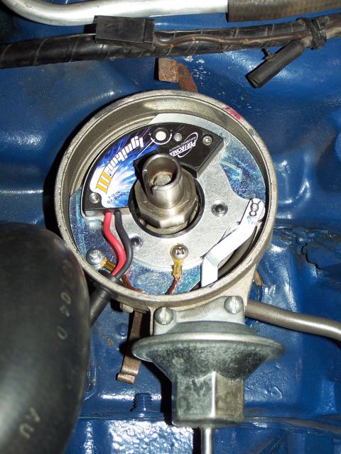 1973 Ford Ranchero - Pertronix Ignitor III ignition module has been installed; this new module has a built in rev-limiter {adjustable up to 9,000 rpm in 100 rpm…