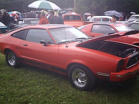 1978 Ford Mustang II - car show this is dads car