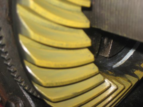 1995 Ford Bronco - coast side .022 pinion shim