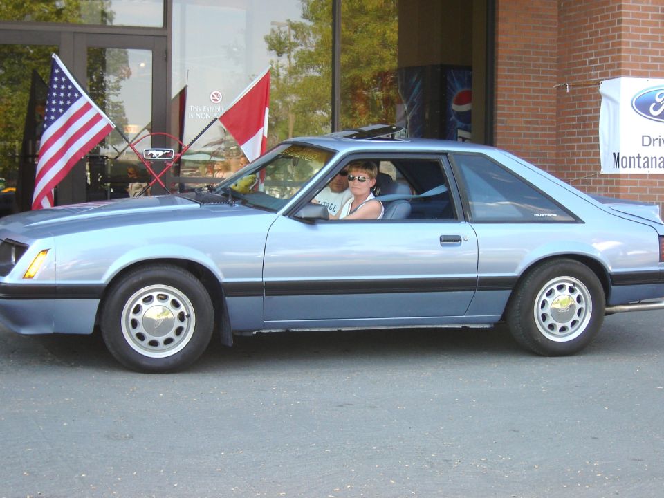 1986 Ford Mustang “sister car”