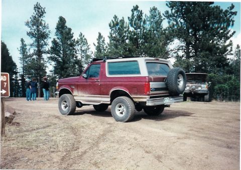 1996 Ford Bronco - end of the road