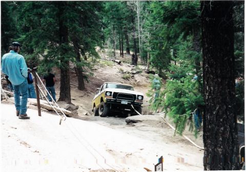 1996 Ford Bronco - Taking the strap on Hackett Rock