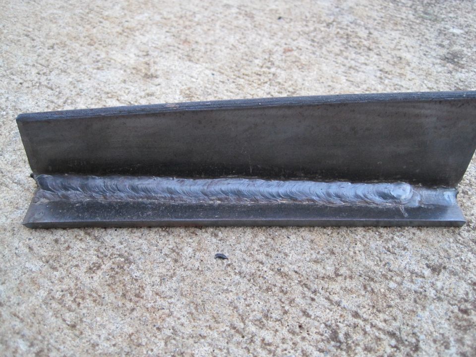 SMAW 1/8 7018
3 Pass