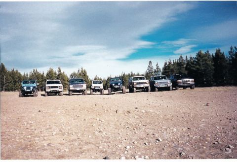 1996 Ford Bronco - Everyone at the top