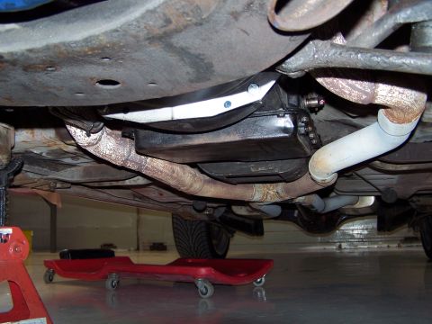 1973 Ford Ranchero - I used the aluminum AOD seperator plate, instead of the steel C6 tin; it fit perfectly so I won't have to change it when I install an AOD l…