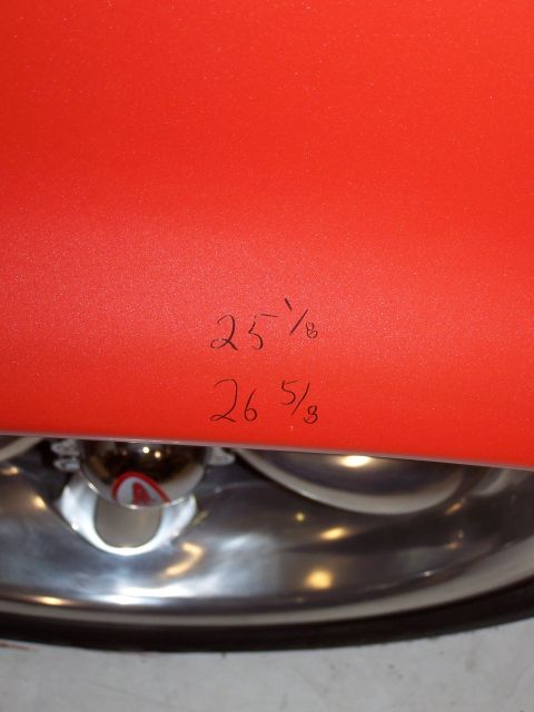 1973 Ford Ranchero - I've replaced the front coils again! now, they are the "small block" coils with 1/2 coil cut off; front fenders are about 25" off the groun…