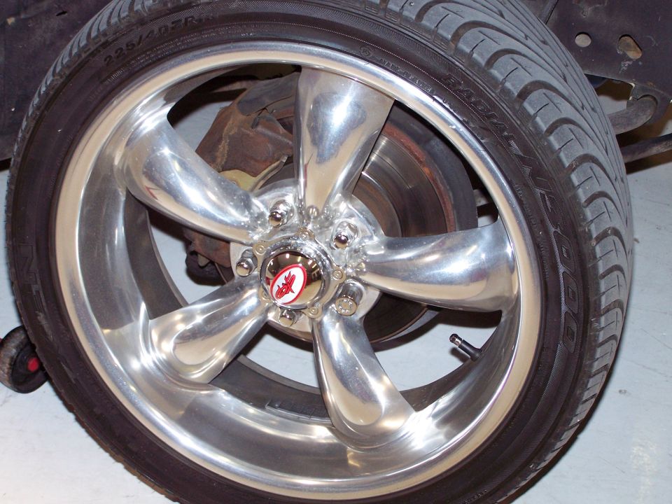 stock brake rotors before upgrade.