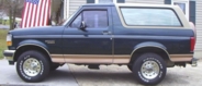 1995 Ford Bronco - Sig Line Pic