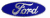 1995 Ford Bronco - Close-up of a Ford logo emblem.