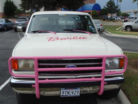 1992 Ford Bronco - Spotted at the Austin Dave and Buster's