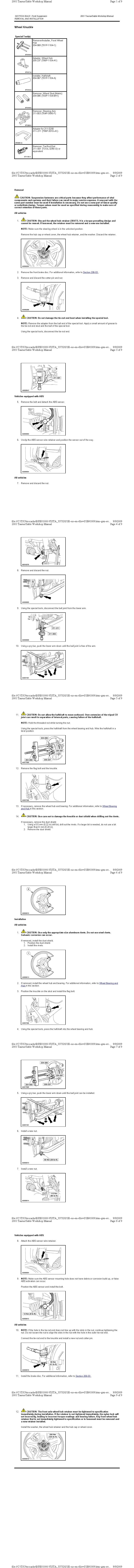 Wheel Knuckle