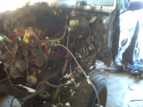 1989 Ford Bronco - Big wiring mess