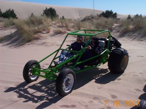 1987 Ford Supercrewzer - Keith driving Chris's buggy