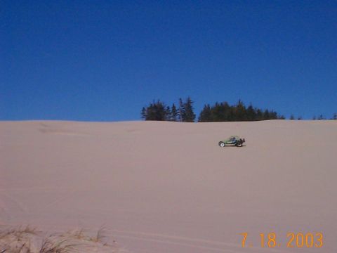 1987 Ford Supercrewzer - Kassie driving Chris's buggy