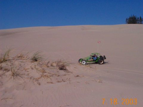 1987 Ford Supercrewzer - Kassie driving Chris's buggy