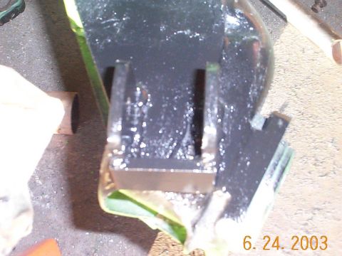 1987 Ford Supercrewzer - Bottom shock mount