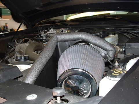 2004 Ford Crown Victoria - -7.5" K&N air filter. -K&N Crown Victoria 2003 modifed heat shield. -K&N Mercury Marauder filter adaptor.