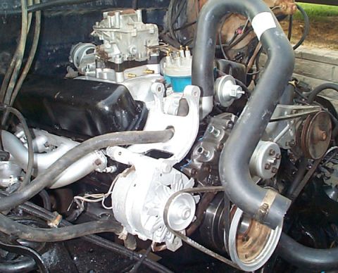 1981 Ford Bronco - Left Side of the Engine