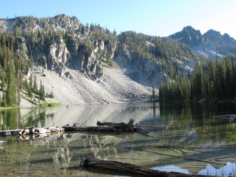 1981 Ford Bronco - A beautiful view at the top of the trail. Camped here for a few days.