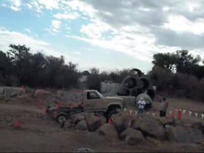 Ford Bronco - f250 doing his thing