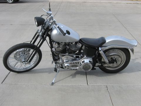 1979 Harley-Davidson FXRT Sport Glide - 1979 Shovelhead FXE alabaster silver (2009 honda accord color) paint