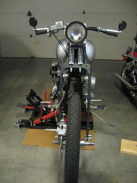 1979 Harley-Davidson FXRT Sport Glide - 1979 Shovelhead FXE alabaster silver (2009 honda accord color) paint