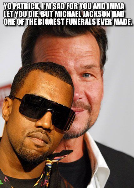 2001 Ford F-150 - A meme Kanye West and Patrick Swayze with a text overlay.
