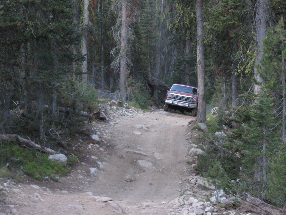 Definitely one of the more tame sections of dirt.