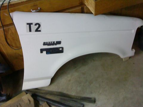 1995 Ford Bronco - another shot passenger side f-350 fender