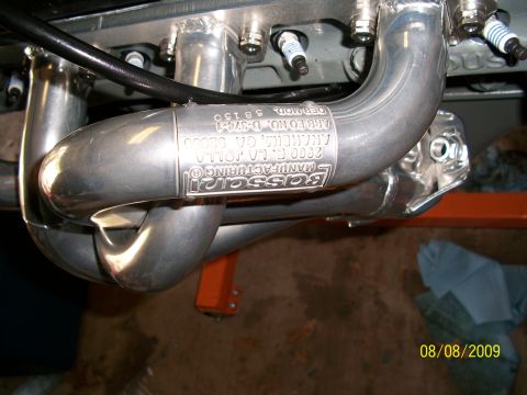 1996 Ford Bronco - This image shows a close-up of an engine's exhaust manifold, not a 1996 Ford Bronco.
