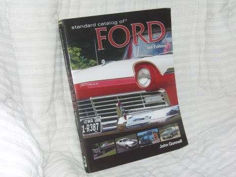 2007 Ford Mustang - Photograph of a Standard Catalog of Ford reference book cover, not a document page.