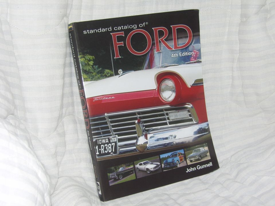 Photo of the Standard Catalog of Ford book cover
