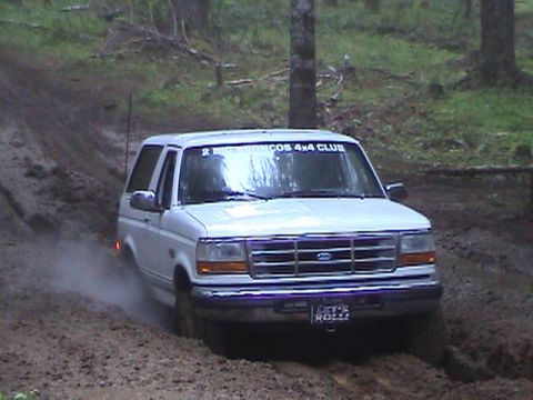 1996 Ford Bronco - Going through. (5/24/2003)