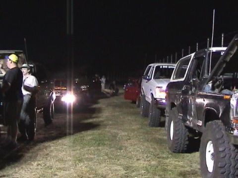 1996 Ford Bronco - Those Broncos Sure Look BIG in Front of Those Cars Behind Them.(8/10/2002)