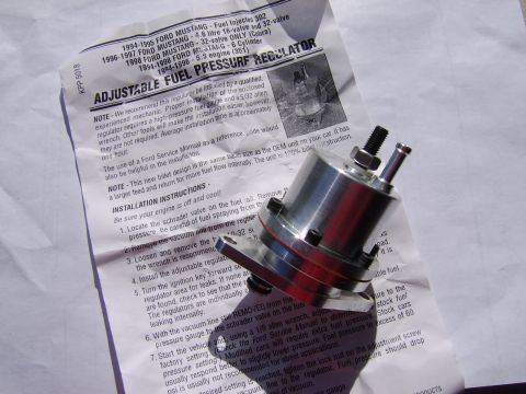 1996 Mercury Grand Marquis - The factory regulator was still fine, but I decided to 'upgrade' to an aftermarket unit so I could adjust the fpsi I went with the Kirban A…