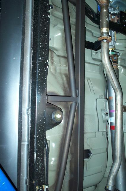 1996 Mercury Grand Marquis - A couple pictures taken by another CVN member long ago of the old Kenny Brown panther frame bracing