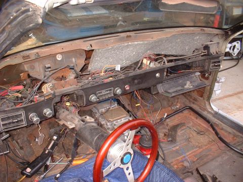 1970 Ford Torino - I thought there was just a little wiring mess to straighten up....... but it got worser & worser, etc......