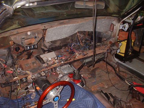 1970 Ford Torino - I had to put in a clutch pedal changeover assembly so I might as well fix all the NFG wiring..........